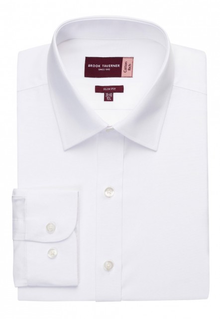 Gents - Alba Men's L/S Shirt White